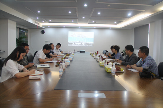 民建金華市委會陳琳副主委帶隊走訪我集團(tuán)